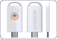 Identiv uTrust FIDO2 USB-C NFC+ Security Key